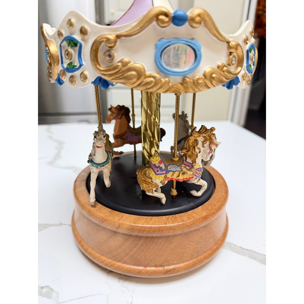 Tobin Fraley Willitts American Carousel Music Box As Time Goes By 1991 Ltd Ed